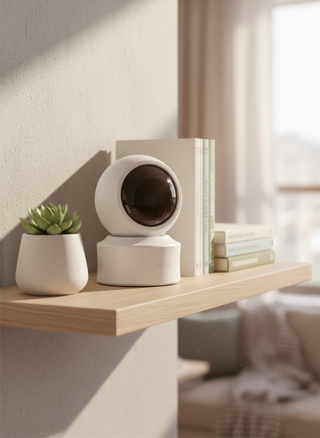 Asli Global  EVOCAM 355Â° Rotation - 1080P Color Night Vision