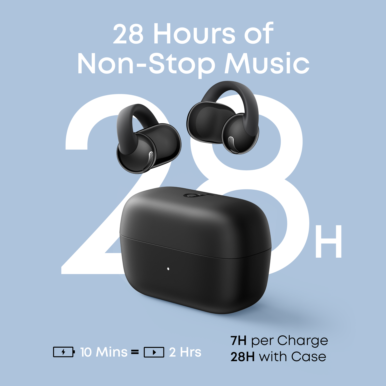 Anker Soundcore C50I Open Ear Clip On Earbuds