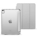 LZEL Imperium Trifolio Smart Folio Case for iPad 10.9" / 11" (A16-2025) – Transparent Back | Light Gray