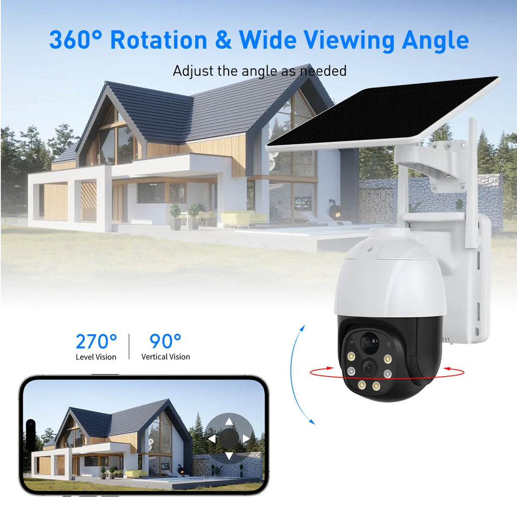 Hd Outdoor Solar Smart Security Camera