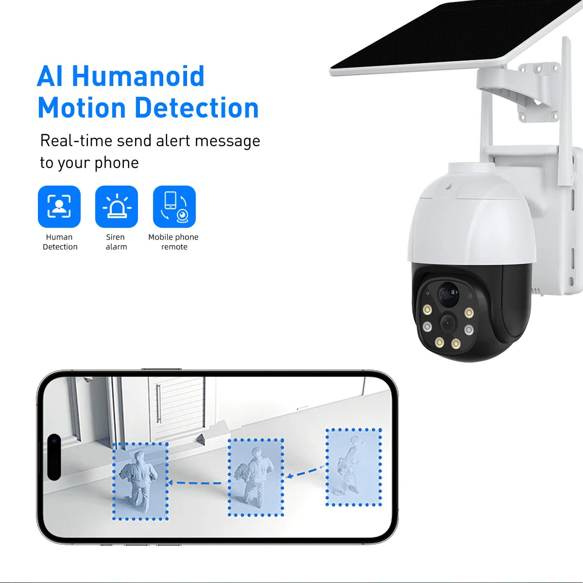 Hd Outdoor Solar Smart Security Camera