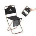 Naturehike MZ01 Foldable Stools With Back | Black
