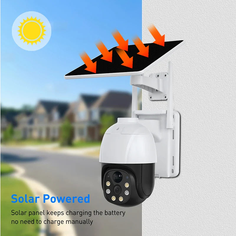 Hd Outdoor Solar Smart Security Camera