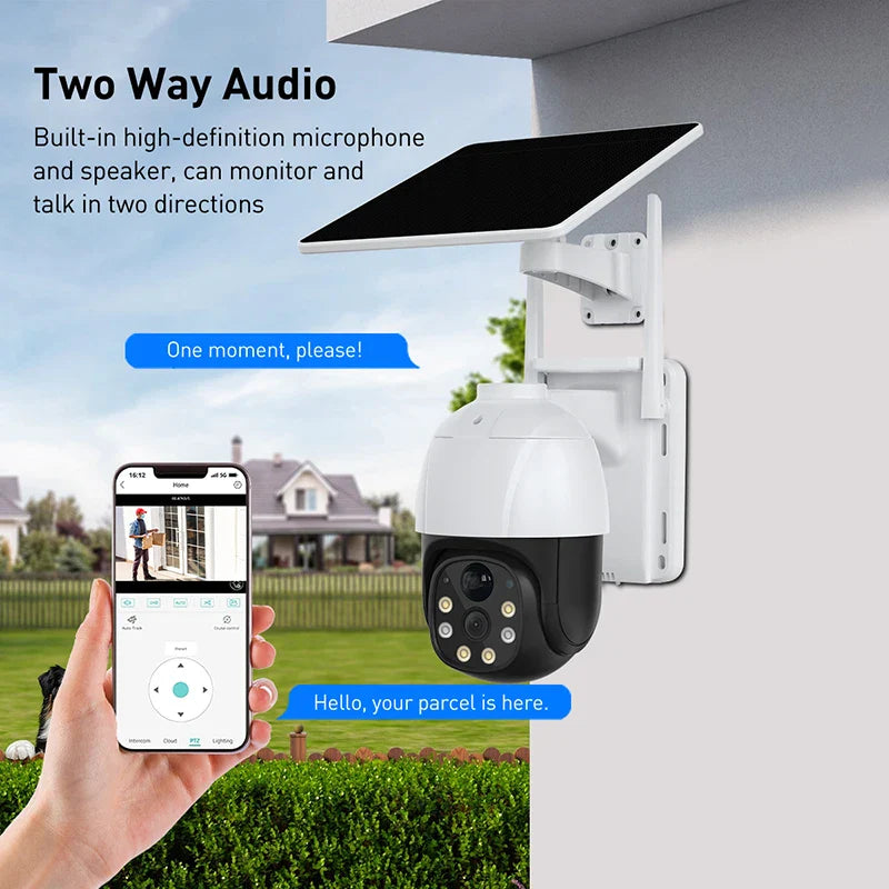 Hd Outdoor Solar Smart Security Camera