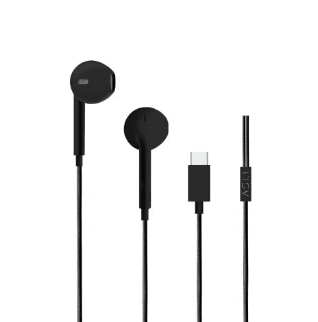Asli Global USB-C 1.2M SoundPods Earphones with Noise Isolation Technology