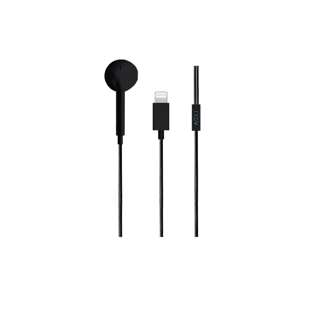Asli Global SoundPods Mono Single Earphone with Lightning Connector, 1.2m