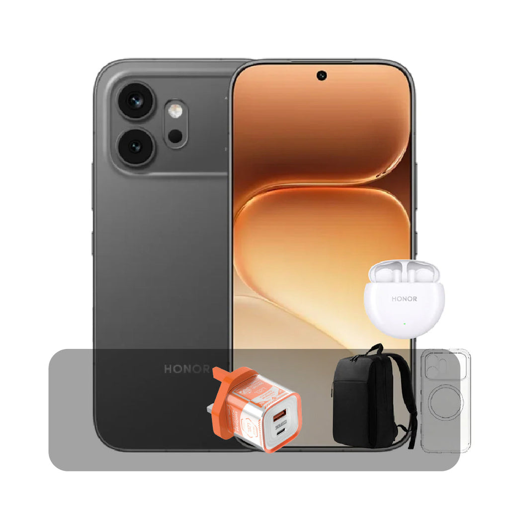 Honor 600 Dual Sim – 256GB , 8GB RAM, 5G + Bundle Offer | Black