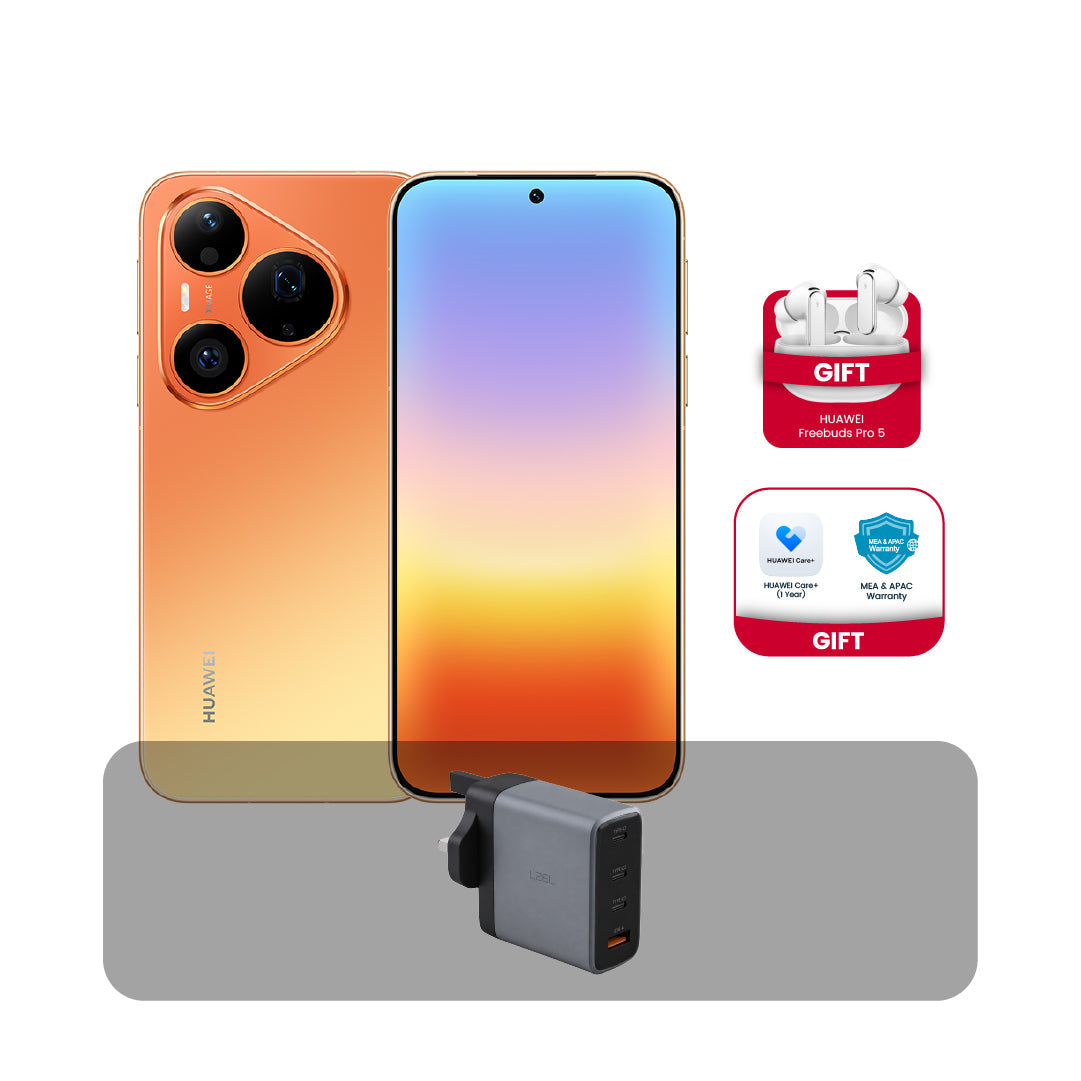 Huawei Pura 90S Pro Smartphone – 5G+, Dual SIM, 12GB RAM, 256GB, 6.6-inch OLED 120Hz Display + Bundle Offer | Orange