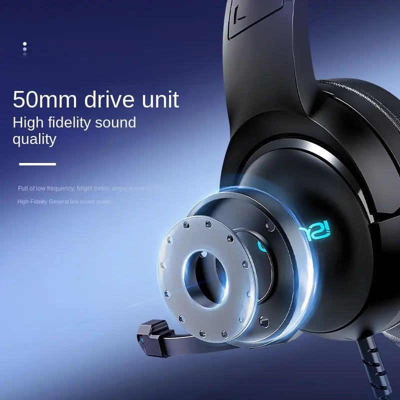 Colusi Multi-Platform Gaming Headset – 3.5mm + USB For PC, PS4/PS5, Xbox, Switch | Black