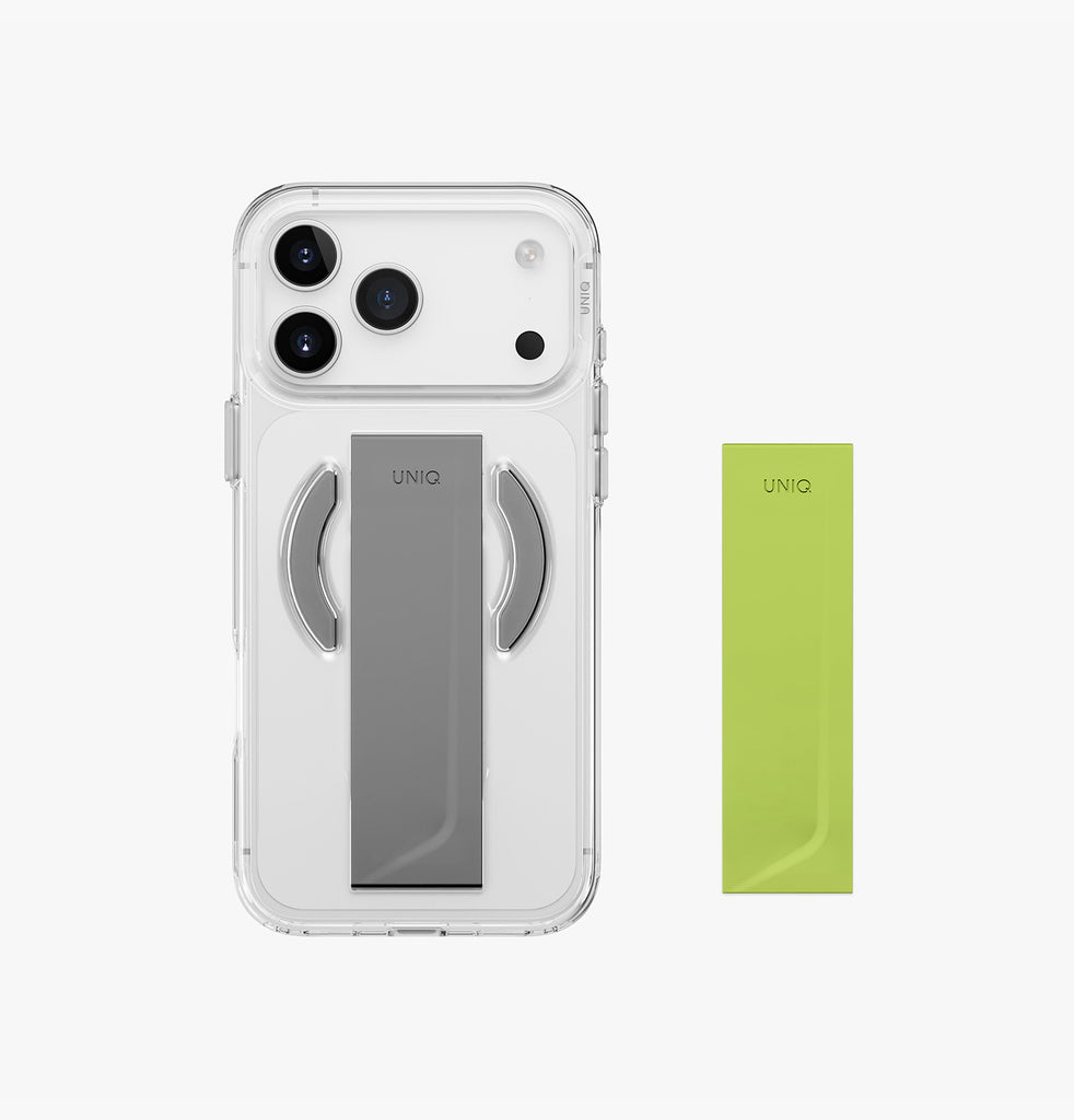 Uniq Hybrid Heldro Air MagSafe Case for iPhone 17 Pro | Lucent Clear