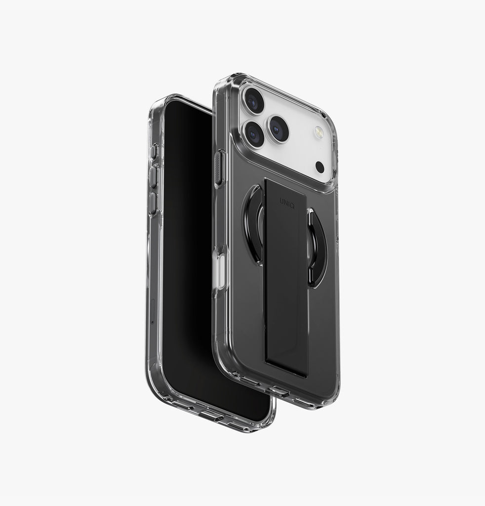 Uniq Hybrid Heldro Air MagSafe Case for iPhone 17 Pro | Vapour Smoke