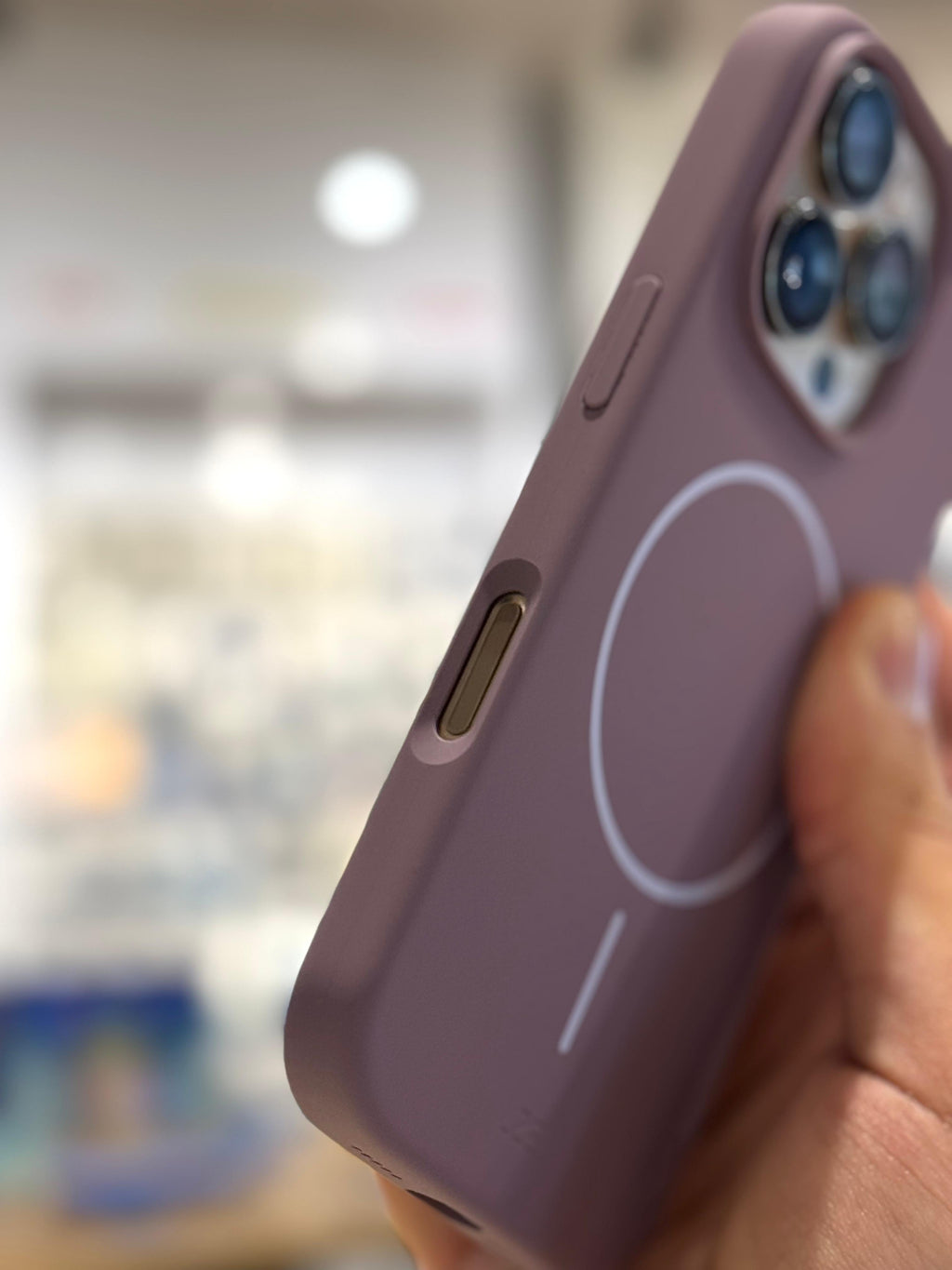 LZEL PrimeMag iPhone 16 Pro Liquid Silicone Case With MagSafe | Sunset Purple