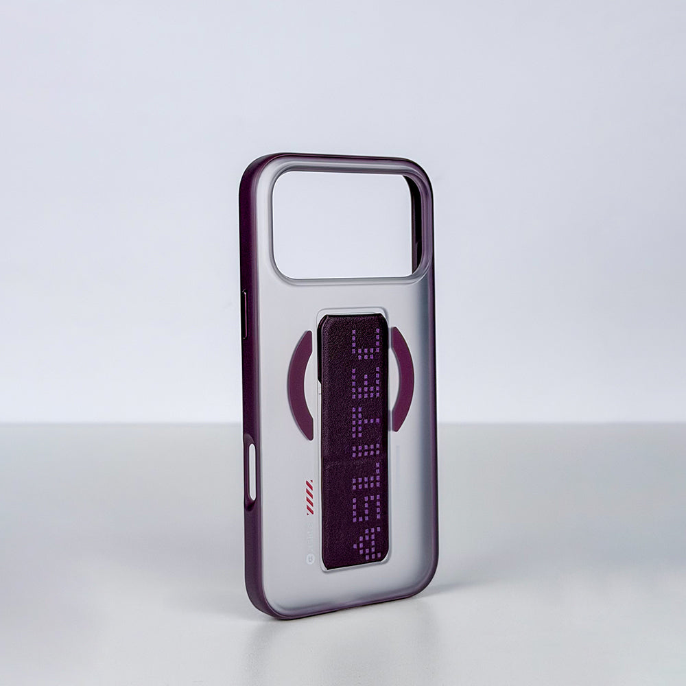 aslitec MATTMAG Matte MagSafe Case with Leather Kickstand for iPhone 18 Pro Max