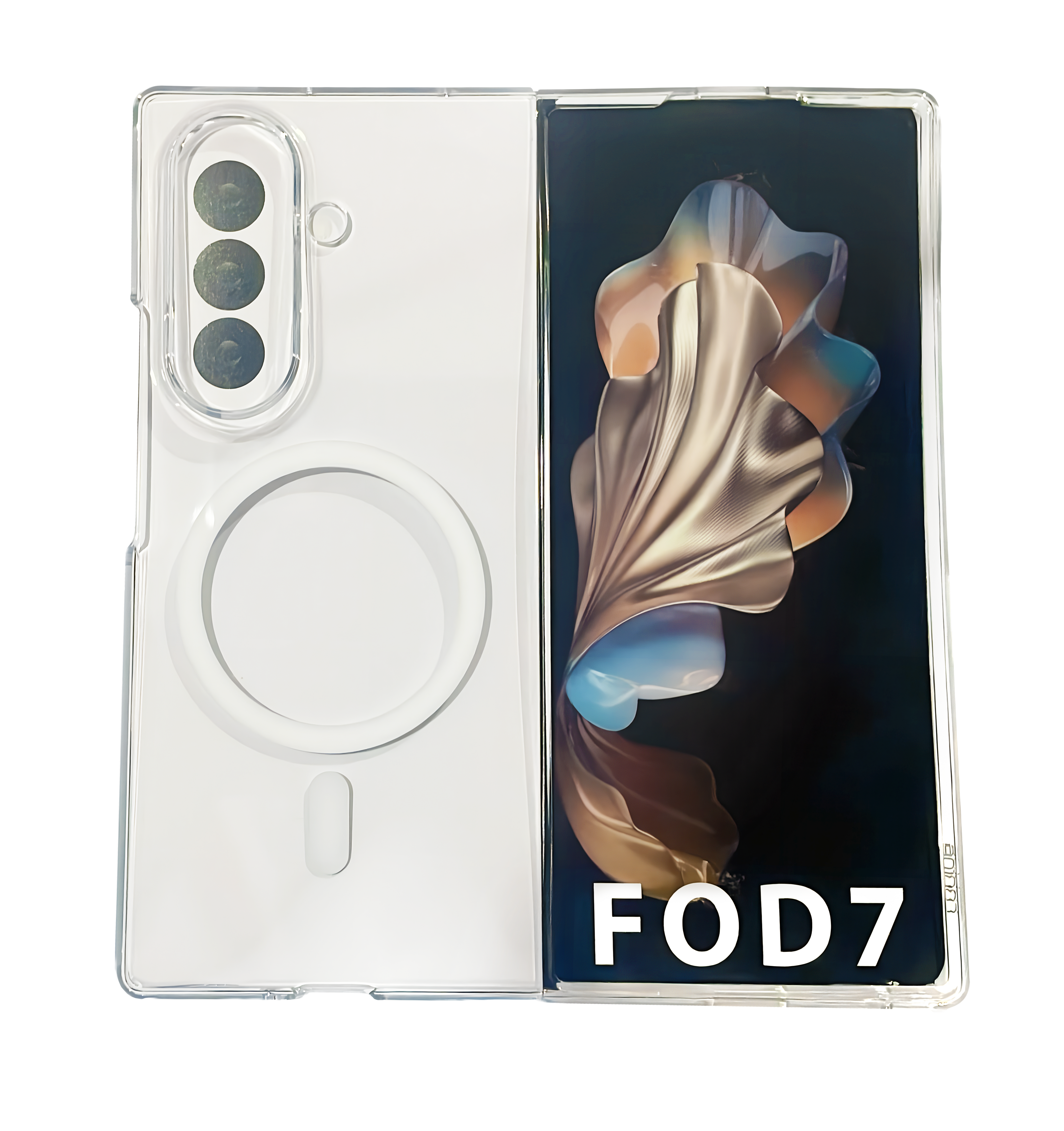 Coblue Case for Samsung Galaxy Z Fold 7 | Clear
