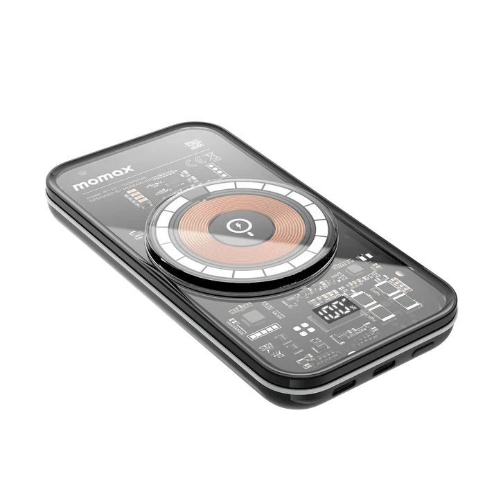 Momax Q.mag Power 13 10000 Magnetic Wireless Battery Pack | Black