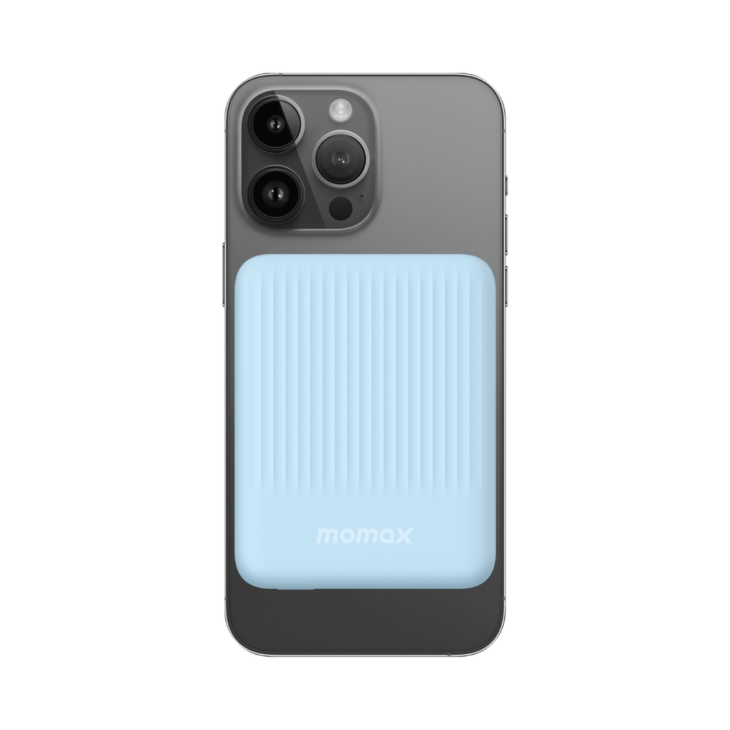 Momax Q.Mag Minimal 2 10000mAh Magnetic Power pack | Blue