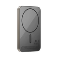 Momax 1-power Q.pass 5000mah Qi2  Magnetic Wireless Ultra Slim  Battery Pack | Titanium