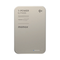Momax 1-power Q.pass 10000mah Qi2 Magnetic Wireless Ultra Slim Battery Pack | Titanium