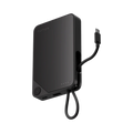Momax 1-Power X Power Bank 10000mAh With Built-in USB-C Cable | Black