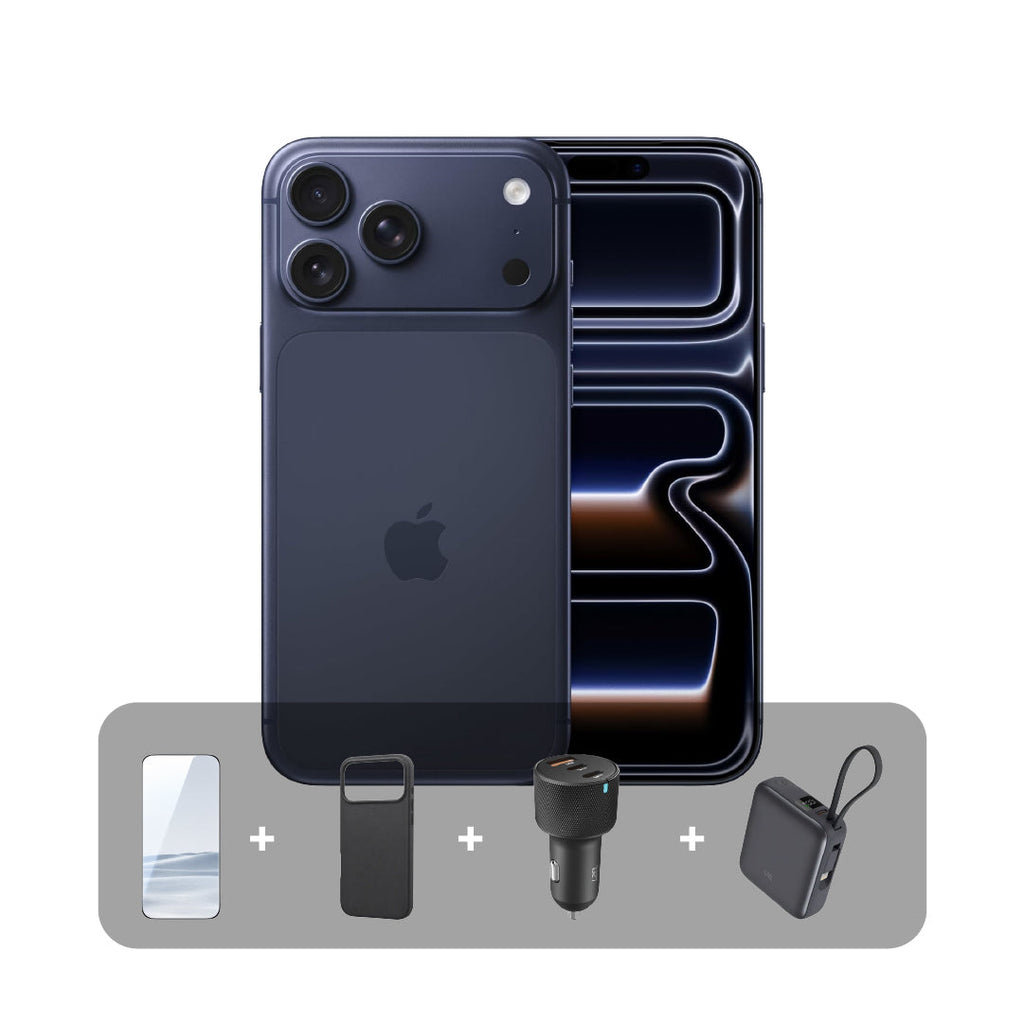Apple iPhone 17 Pro Max- 512GB - 6.9 inch - SIM + eSim+ Bundle Offer (Hong Kong Version) | Deep Blue