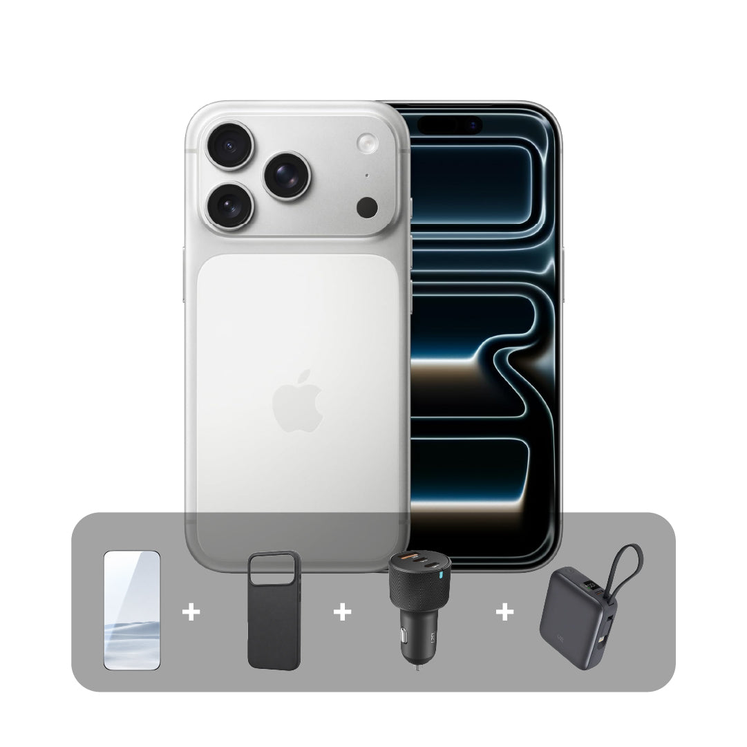 Apple iPhone 17 Pro - 1TB - 6.3 inch - Dual eSim + Bundle Offer (Japanese Version) | Silver