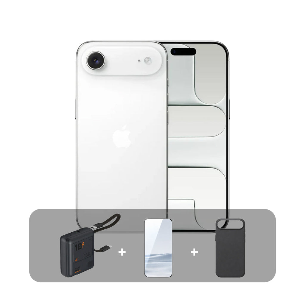 Apple iPhone Air - 512GB - 6.5 inch - Dual eSim (Middle East Version) + Bundle Offer | Cloud White