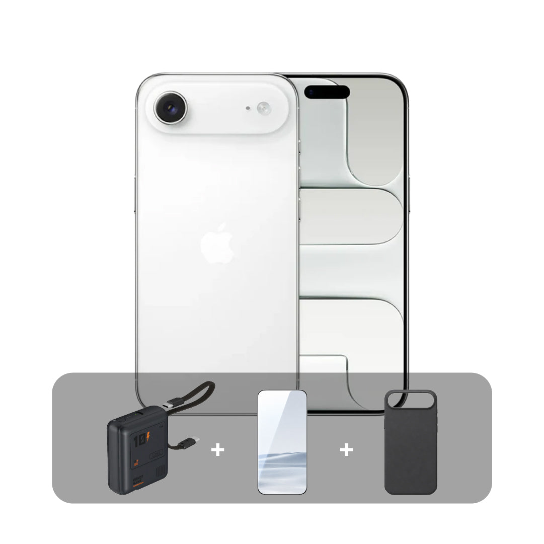 Apple iPhone Air - 512GB - 6.5 inch - Dual eSim (Middle East Version) + Bundle Offer | Cloud White