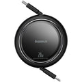 Baseus Free2Pull Retractable Charging Cable USB-C to Lightning 20W 1m | Cluster Black