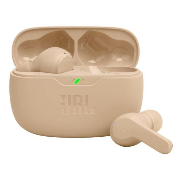 JBL Wave Beam Wireless Earbuds | Beige