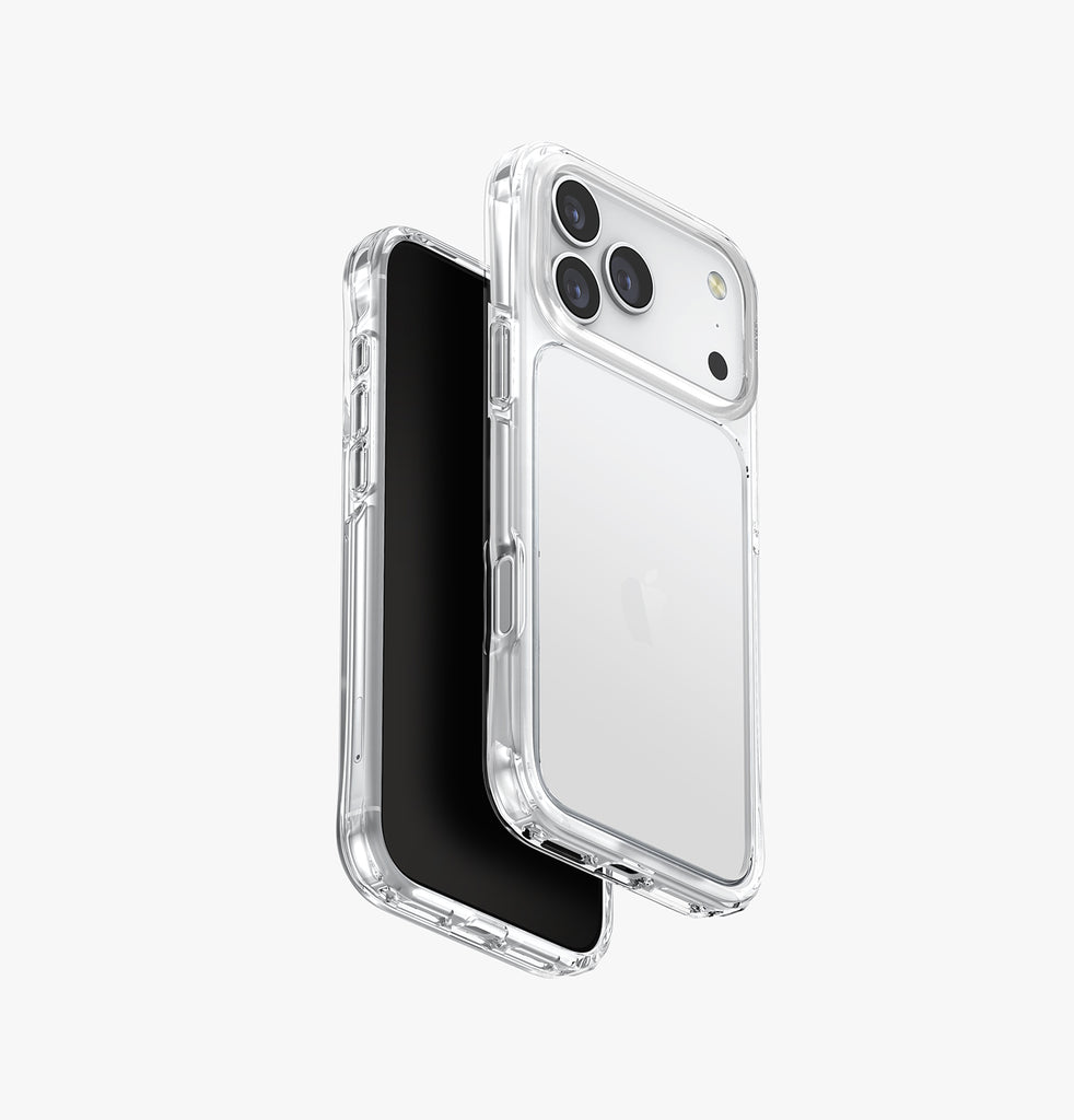 Uniq Hybrid Life Pro Xtreme Case for iPhone 17 Pro | Crystal Clear