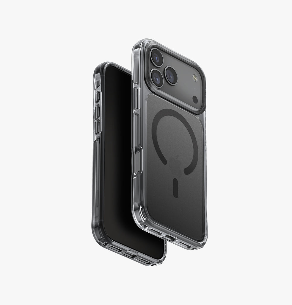 Uniq Hybrid Life Pro Xtreme MagSafe Case for iPhone 17 Pro Max | Frost Smoke