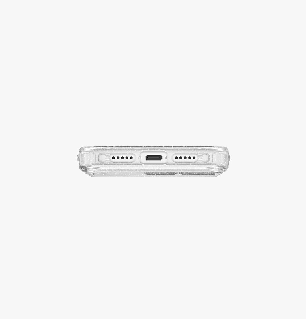 Uniq Hybrid Life Pro Xtreme MagSafe Case for iPhone 17 Pro | Tinsel Lucent