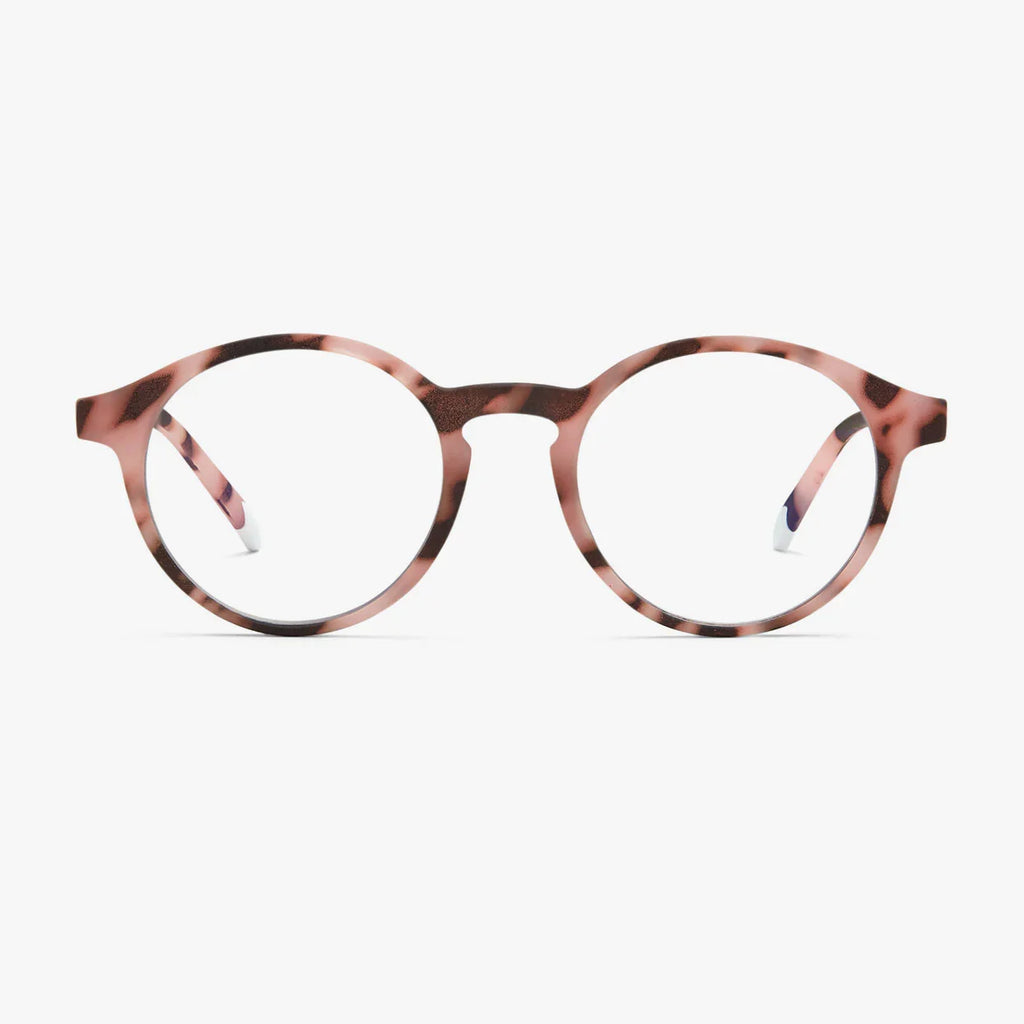Barner Le Marais Blue Light Reading Glasses, Unisex | Pink Tortoise
