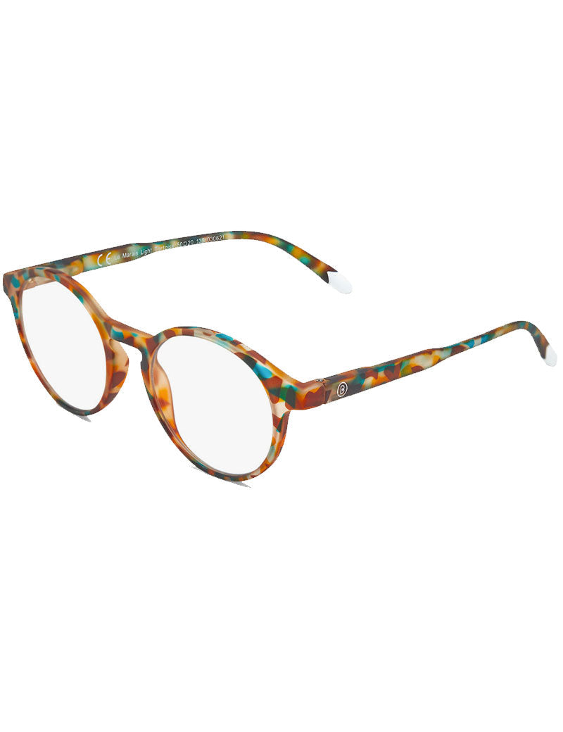 Barner Le Marais Blue Light Reading Glasses | Matte Light Tortoise
