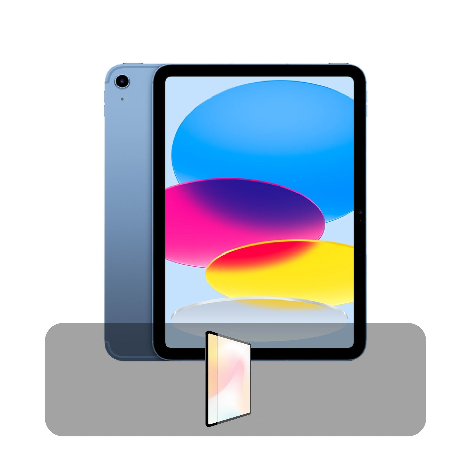 Apple iPad 11th Gen Tablet, A16 Chip, 128GB, Wi-Fi, 11â  Bundle Offer | Blue