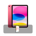 Apple iPad 11th Gen Tablet, A16 Chip, 128GB, Wi-Fi, 11â  Bundle Offer | Pink