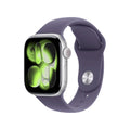 Apple Watch Series 11 - GPS - 42mmÂ - Silver Aluminium Case with Purple Fog Sport Band - M/L