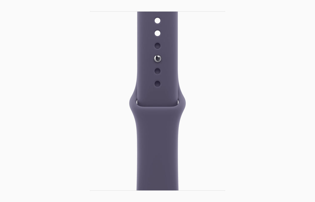 Apple Watch Series 11 - GPS - 42mmÂ - Silver Aluminium Case with Purple Fog Sport Band - M/L