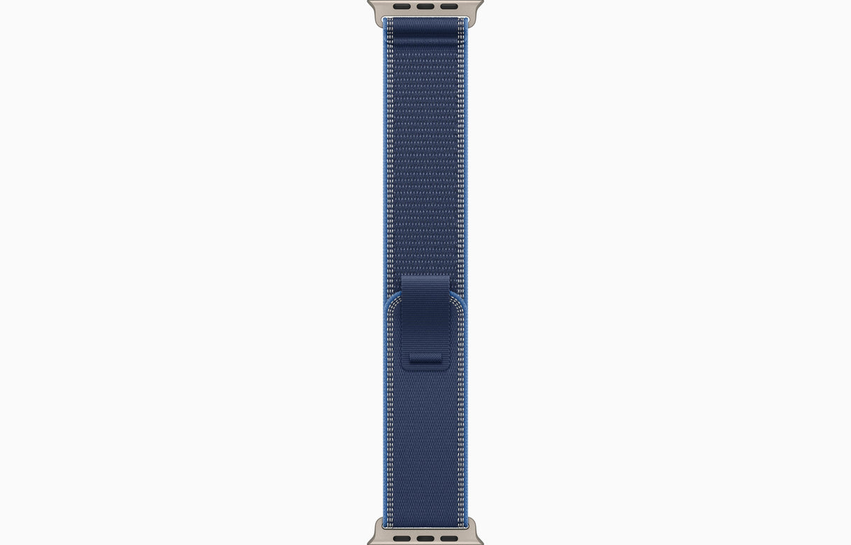 Apple Watch Ultra 3 (2025) GPS + Cellular, 49mm  - Natural Titanium Case - Blue Trail Loop | S/M