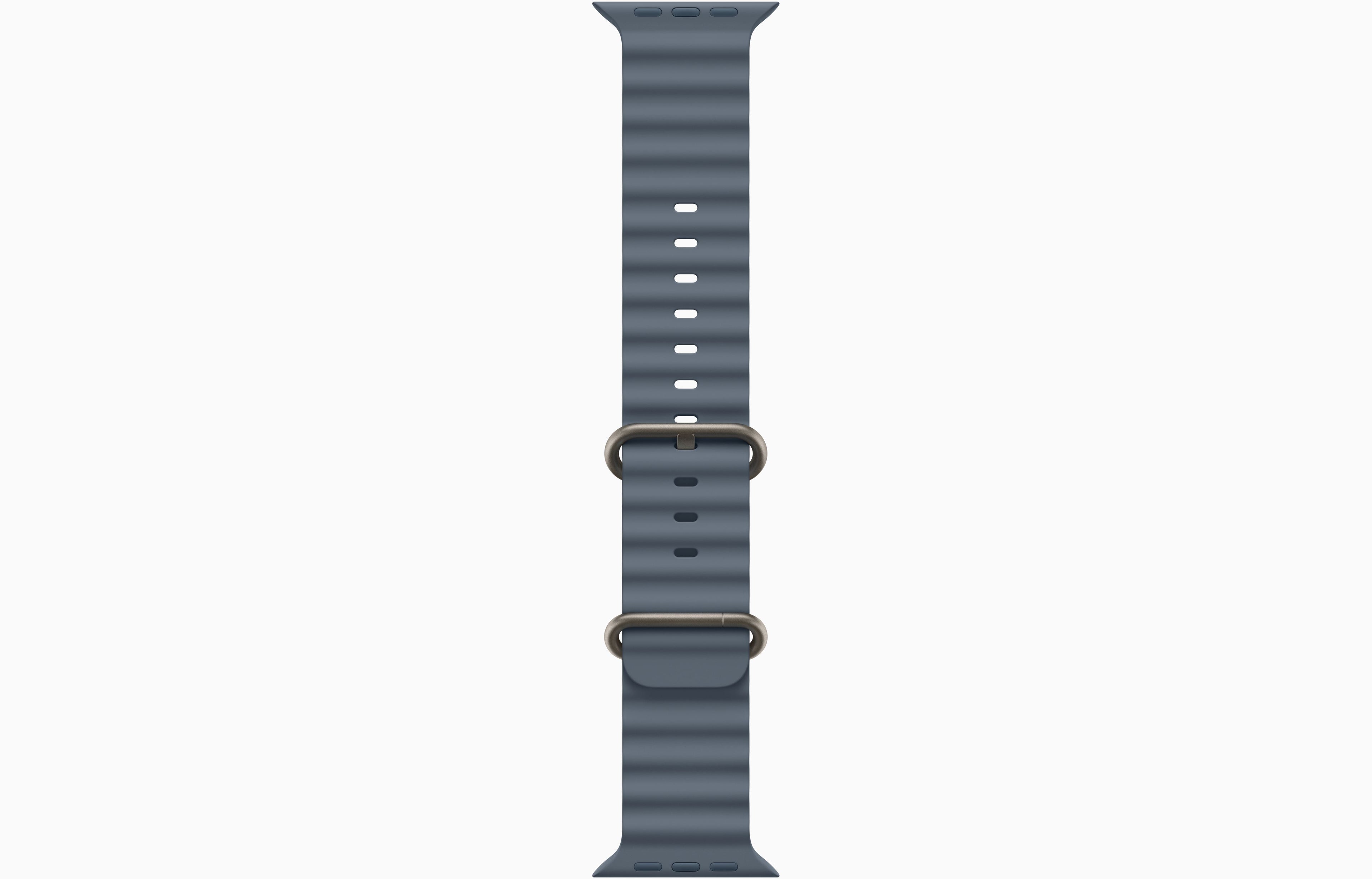 Apple Watch Ultra 3 GPS + Cellular 49mm Natural Titanium Case with Anchor Blue Ocean Band + Bundle Offer