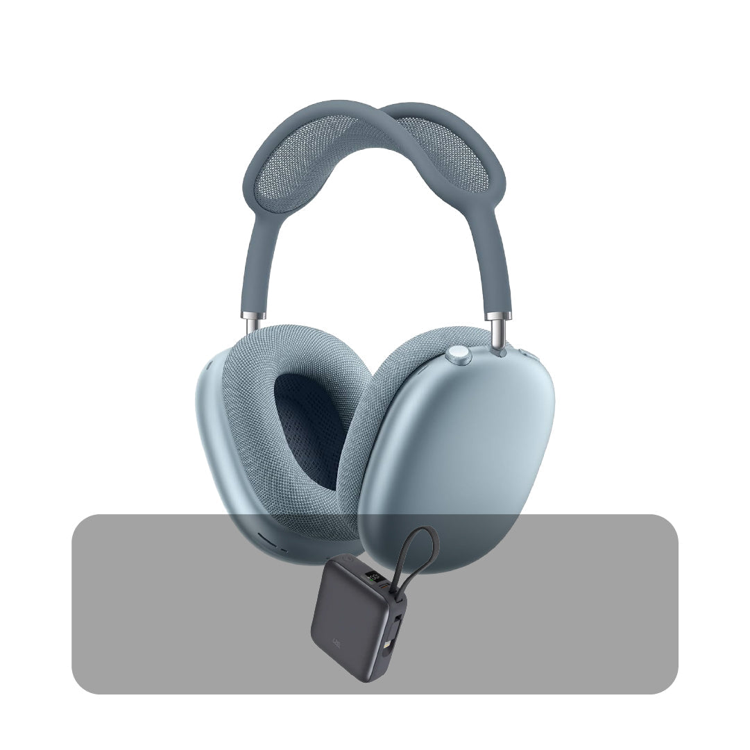 AirPods Max 2 Wireless ANC Headphones  Bundle Offer | Blue
