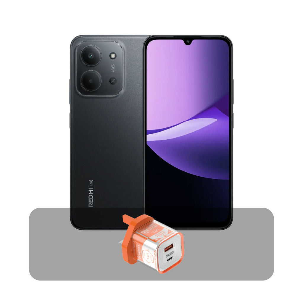 Xiaomi Redmi 15C 5G Phone 6.9-inch 4GB RAM 128GB + Bundle Offer | Black