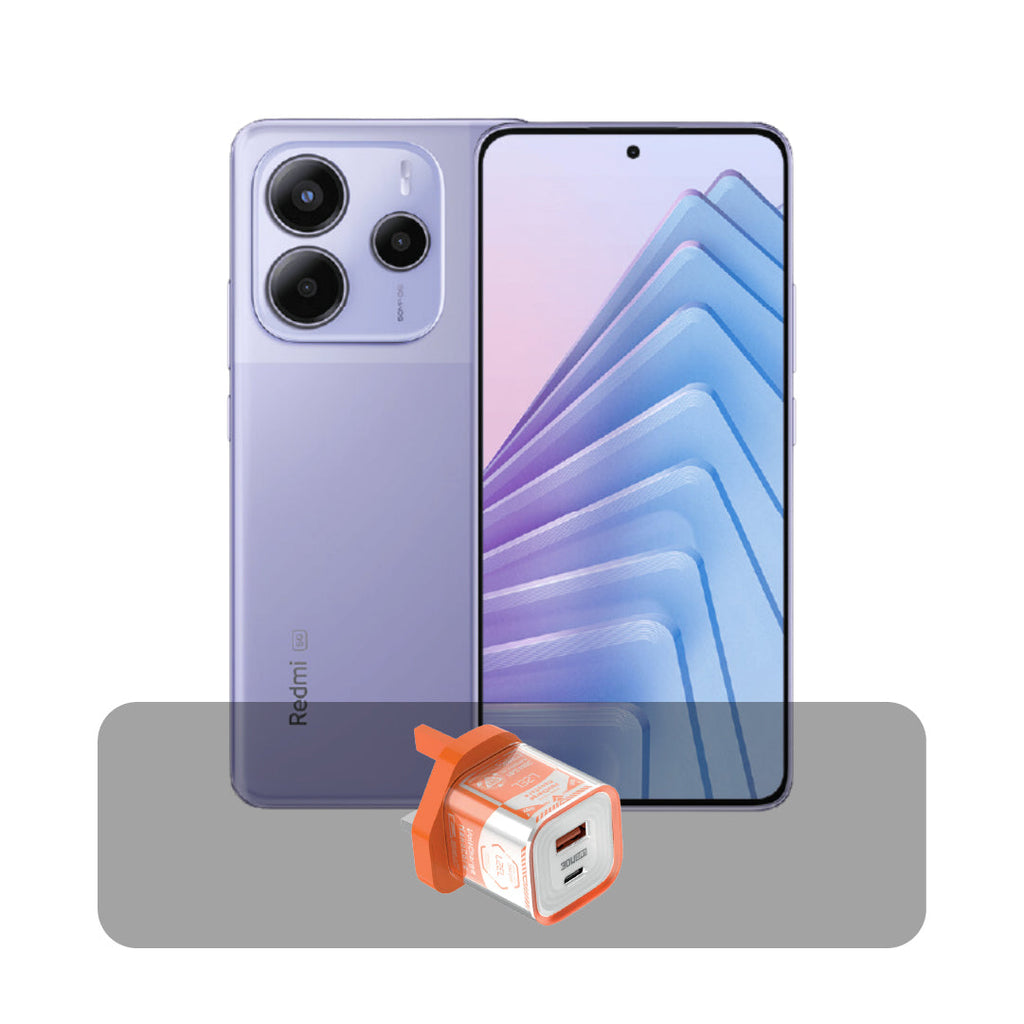 Xiaomi Redmi Note 14 5G, 6.67-inch, 256GB, 8GB, 108MP + Bundle Offer | Lavender Purple