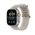 Apple Watch Ultra 4 GPS + Cellular 49mm Natural Titanium with Translucent Grey Ocean Band