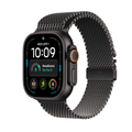 Apple Watch Ultra 4 GPS + Cellular 49mm â€“ Black Titanium with Black Titanium Milanese Loop â€“ M