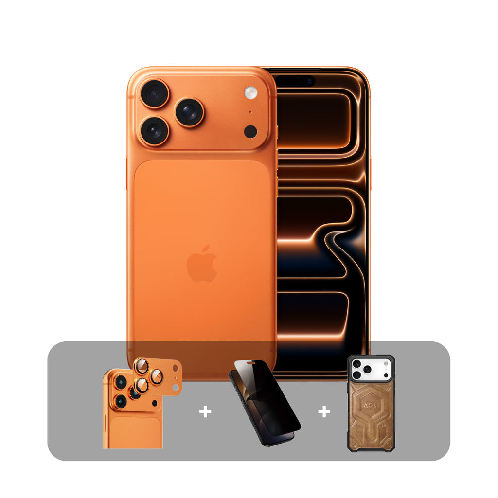 Apple iPhone 17 Pro - 512GB - 6.3 inch - Dual eSim + Bundle Offer (Japanese Version) | Cosmic Orange