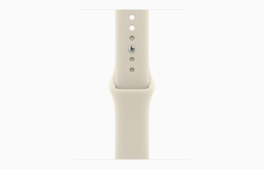 Apple Watch S 12 GPS 42mm Light Gold Aluminium Case with Sand Sport Band - S/M