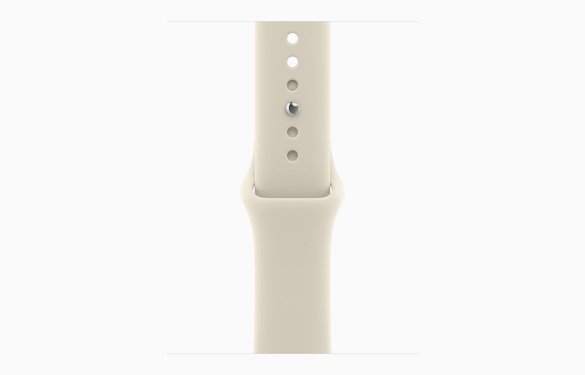 Apple Watch S 12 GPS 42mm Light Gold Aluminium Case with Sand Sport Band - S/M