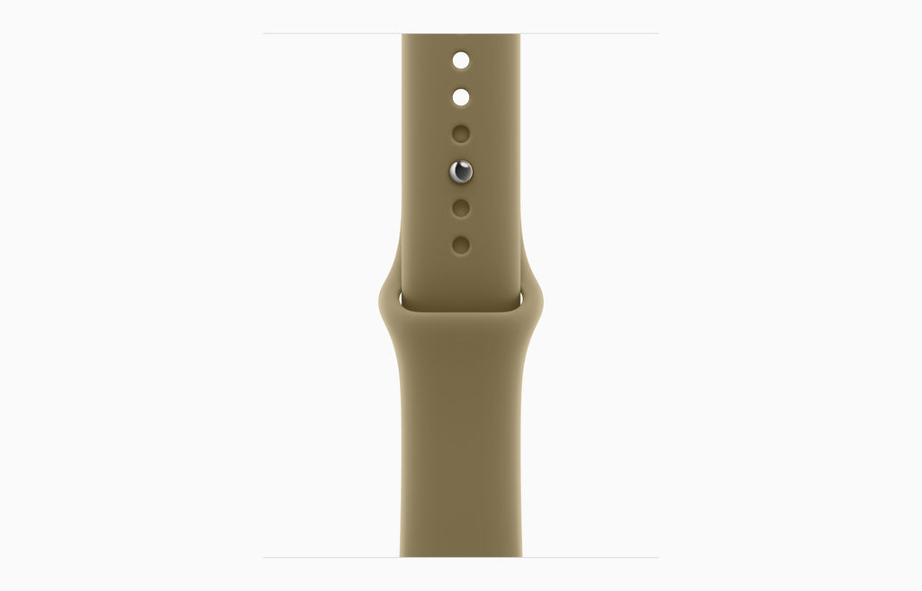 Apple Watch S 12 GPS 42mm Dark Bronze Aluminium Case with Olive Sport Band - S/M
