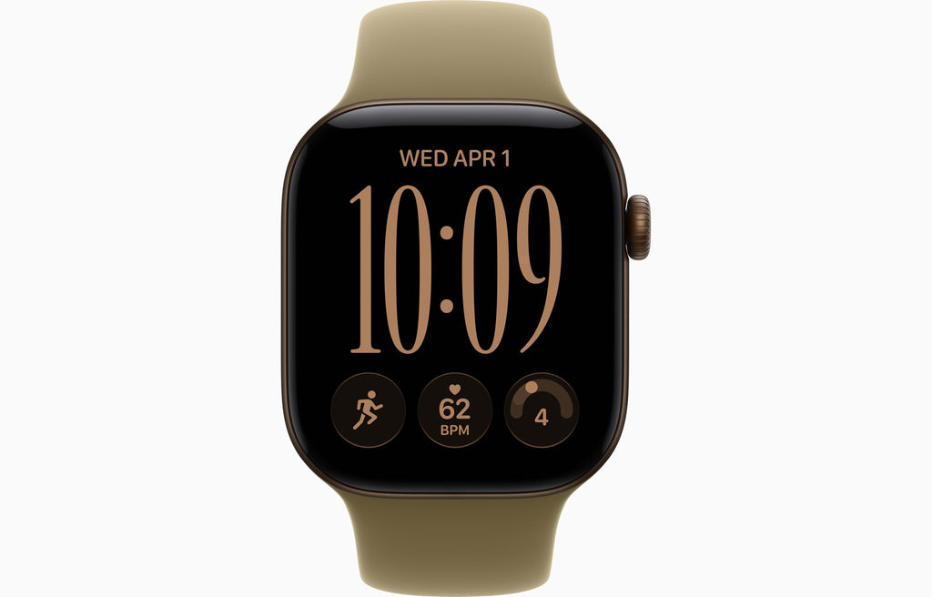 Apple Watch Series 12 GPS 42mm Dark Bronze with Olive Sport Band M/L